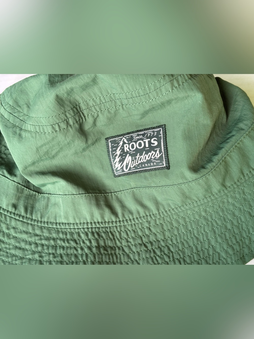 Roots Outdoors Classic Forest Green Bucket Hat One Size Unisex Gorpcore Sun - Picture 7 of 8